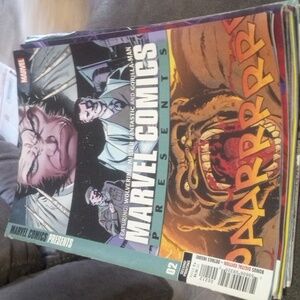 Three fantastic fables in one mighty magazine! First, a tale of Logan in the fab